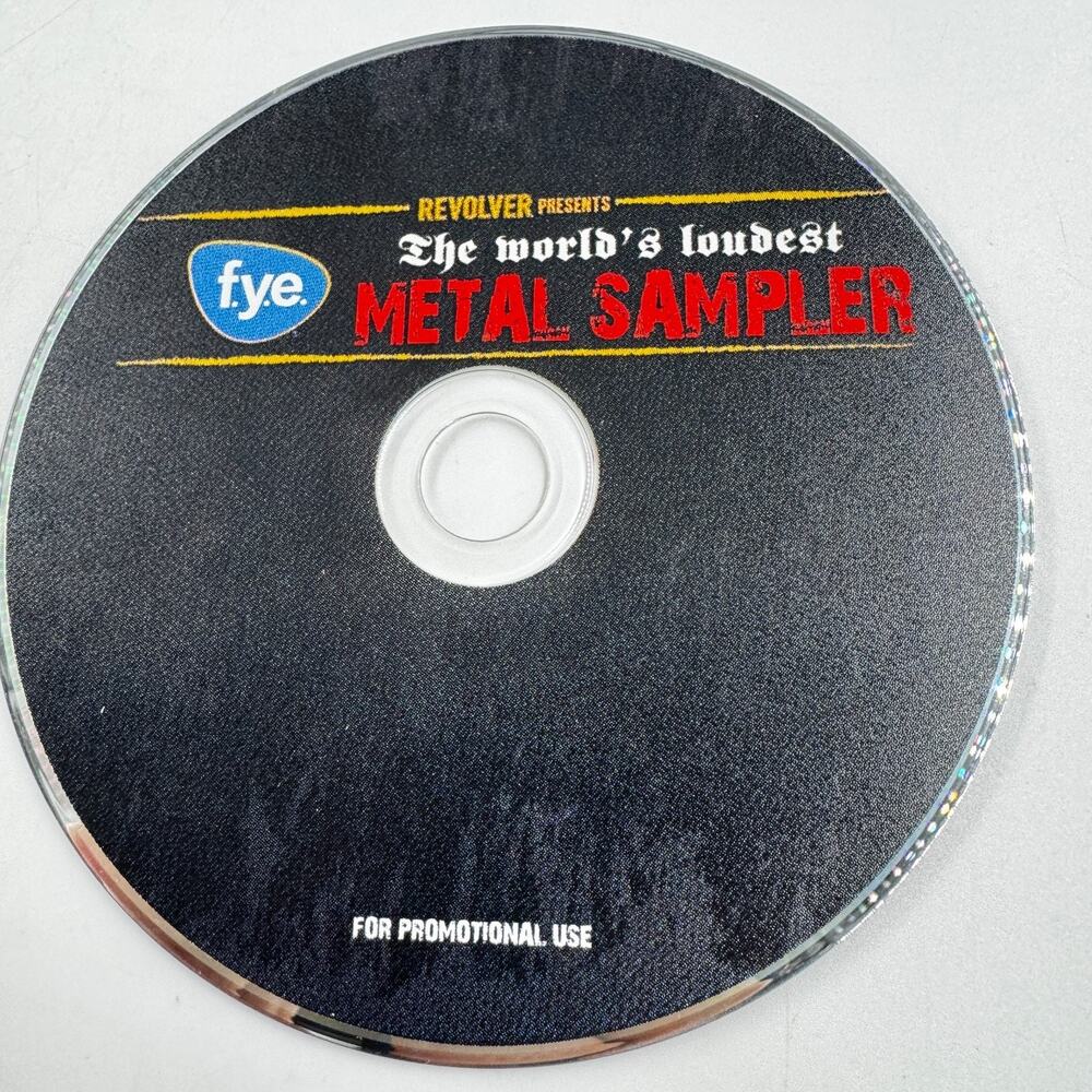 THE WORLDS LOUDEST METAL SAMPLER 2011 FYE Release CD ONLY NO Cover EXCELLENT